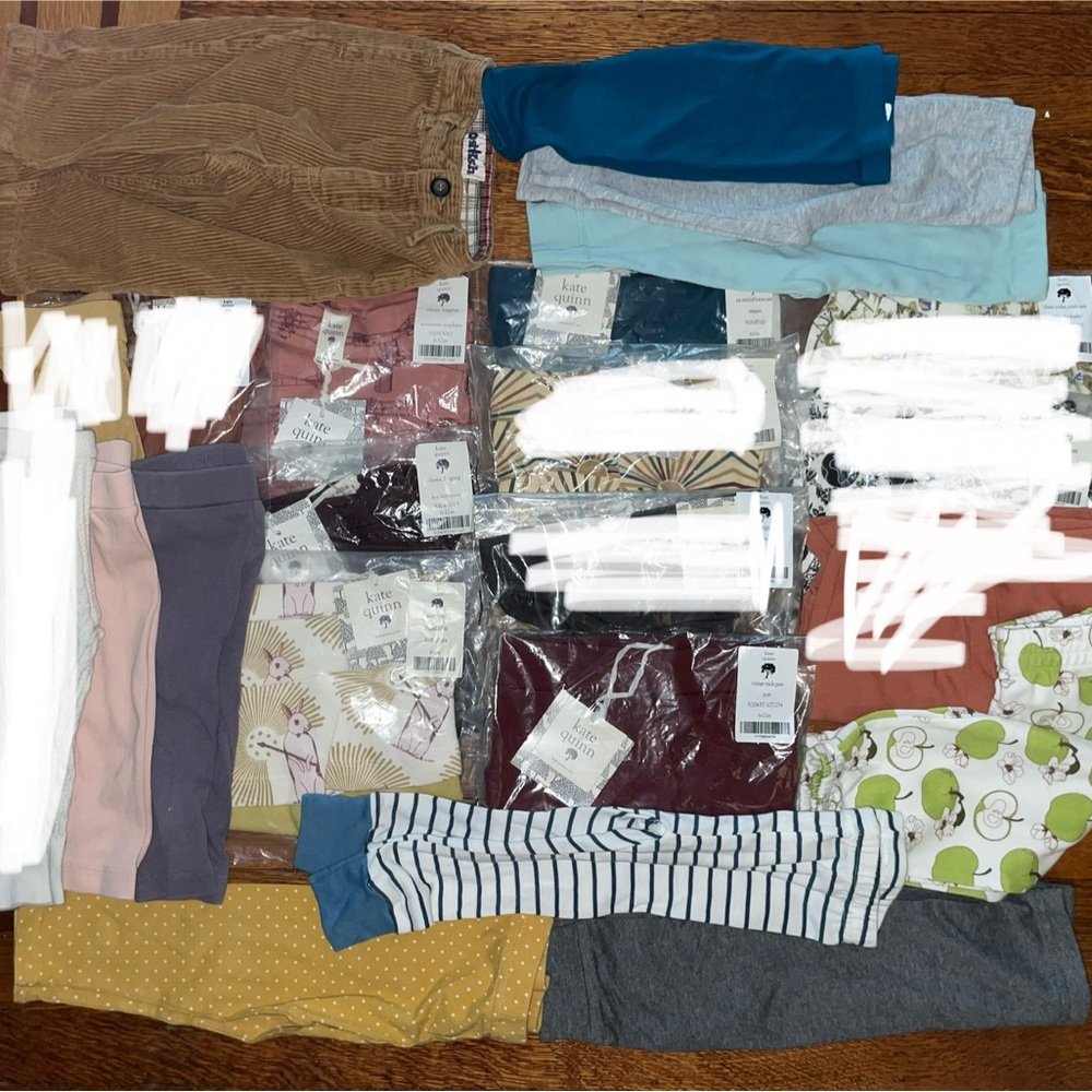 11 piece pants bottoms bundle Kate Quinn organic cotton lenzing modal bamboo